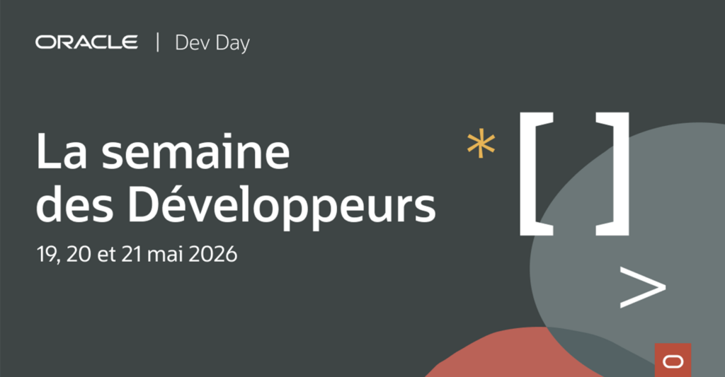 Oracle Dev Days : la semaine des Développeurs